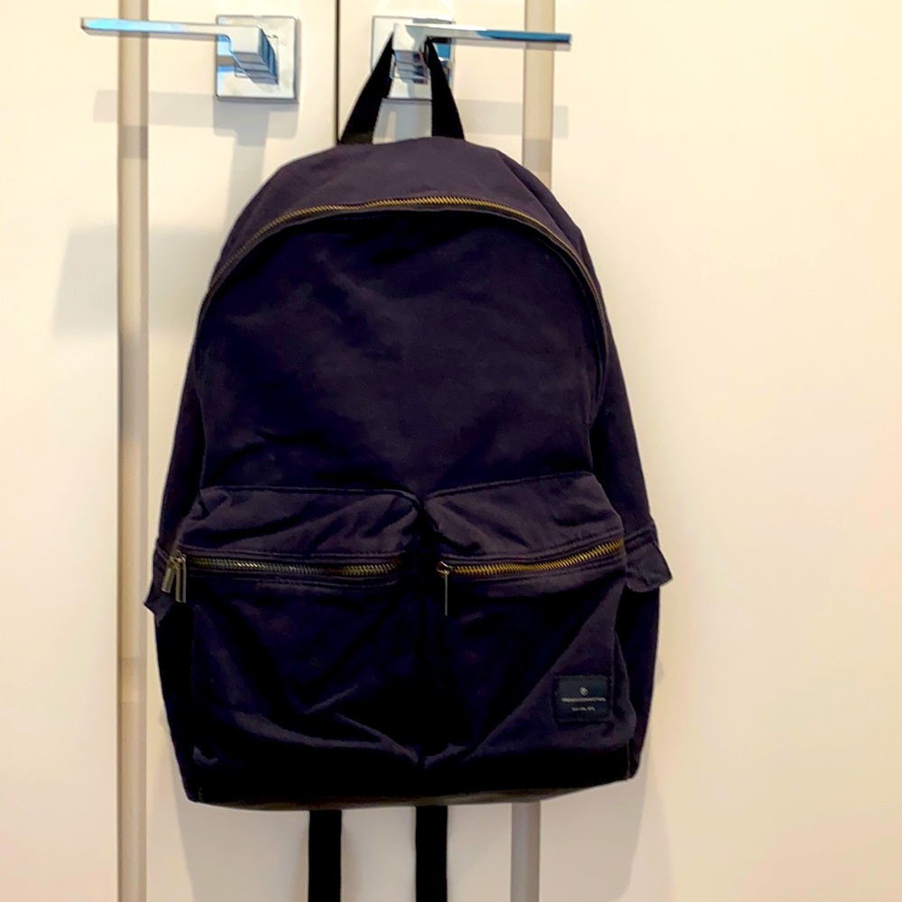 French Connection black backpack
